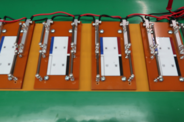 エイジング検査用治具による品質安定化・作業効率UP！！