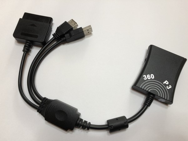 精密機器メーカー向け、ゲームコントローラー変換器用基板実装