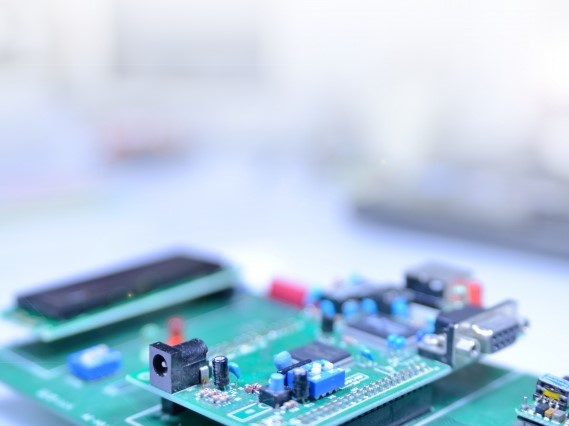 産業機器メーカー向け、暖房設備用モジュール基板実装