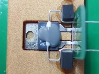 温度センサー部品の”ボンド固定･半田付け”兼用治具提案 当社の提案