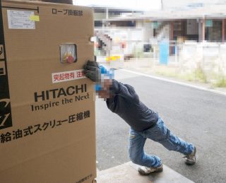 コンプレッサ,compressor,給油式スクリュー圧縮機