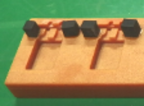 温度センサー部品の”ボンド固定･半田付け”兼用治具提案